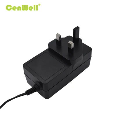 48V 1.5A 28V 2.5A AC- อะแดปเตอร์ไฟผนังปลั๊ก DC UK